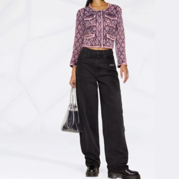 DIESEL PINK QUILTED JACKET Size S - Picture 7 of 7